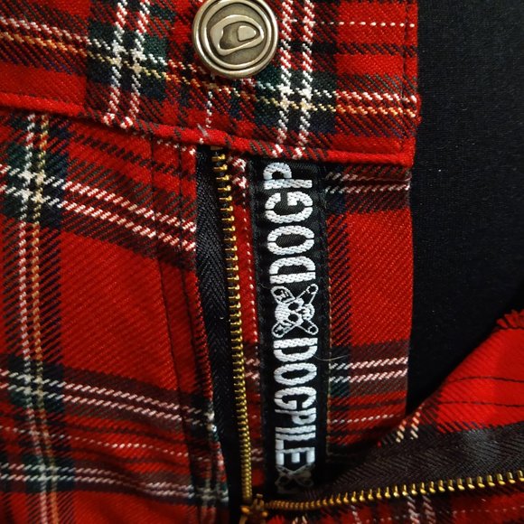 DogPile red tartan pants bondage - Picture 8 of 10
